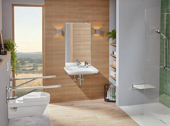 Villeroy & Boch ViCare Rimless v&aelig;gh&aelig;ngt toilet - Hvid