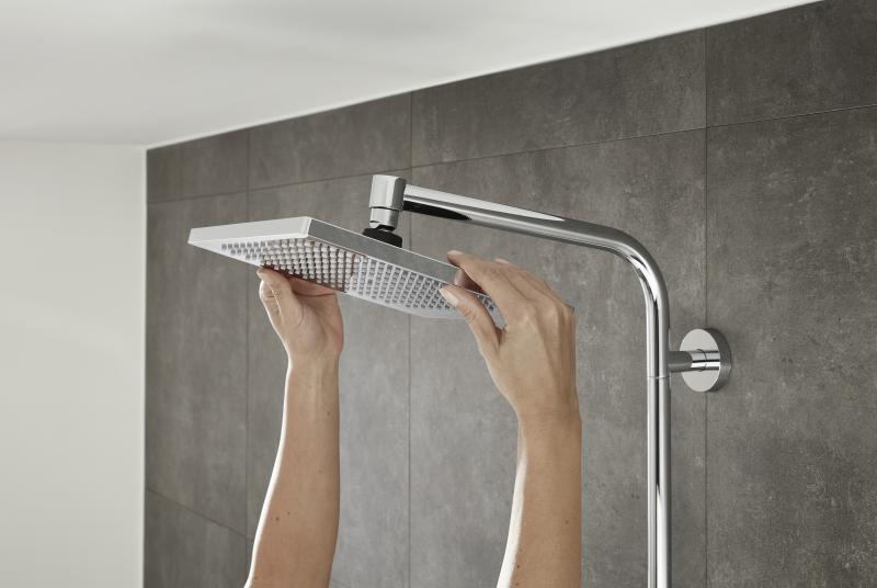 hansgrohe Crometta E 240 Showerpipe 1jet m/termostat - Krom